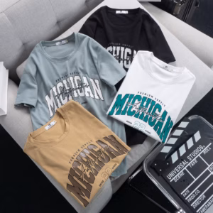 Áo Thun Cổ Tròn Michigan - Thời Trang Hc