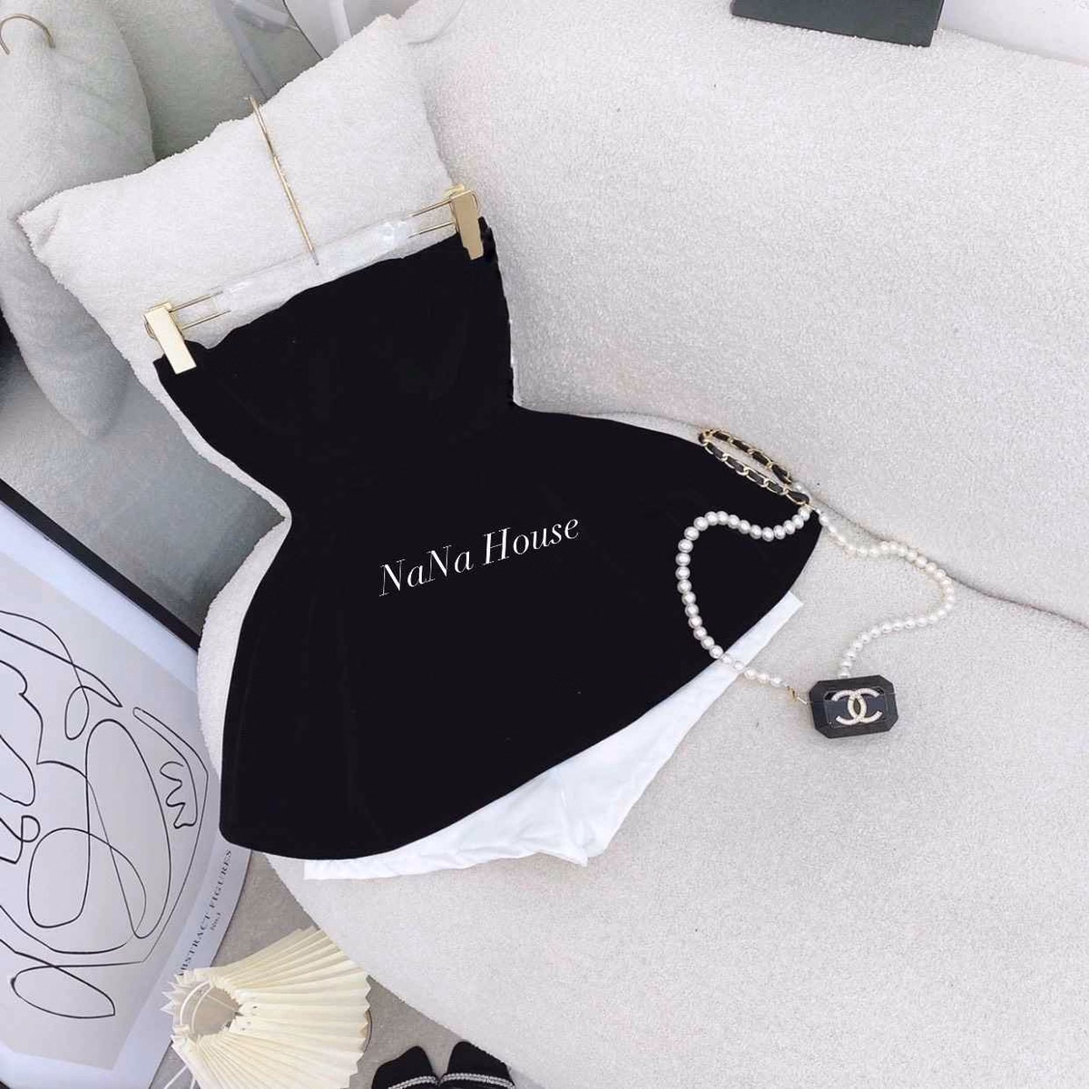 Set Áo Nhung Cup Ngực - Nana House - Ảnh 6