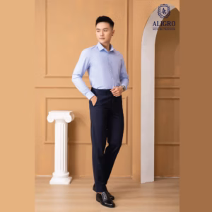 Áo Sơ Mi Bamboo Slimfit Dài Tay Hoạ Tiết Nhí - Aligro