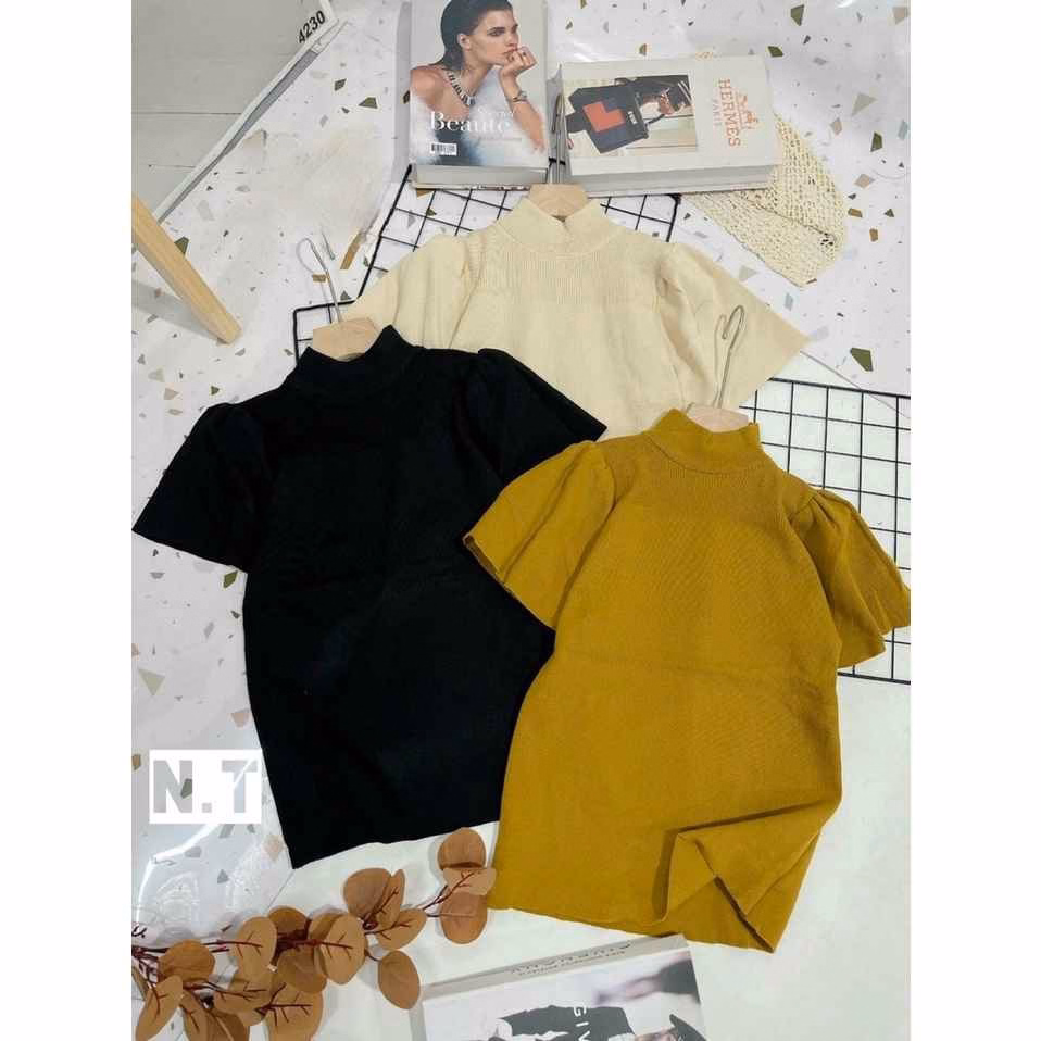 Áo Len Cộc Tay Cánh Tiên Bồng Bềnh - Diepchi Fashion - Ảnh 3