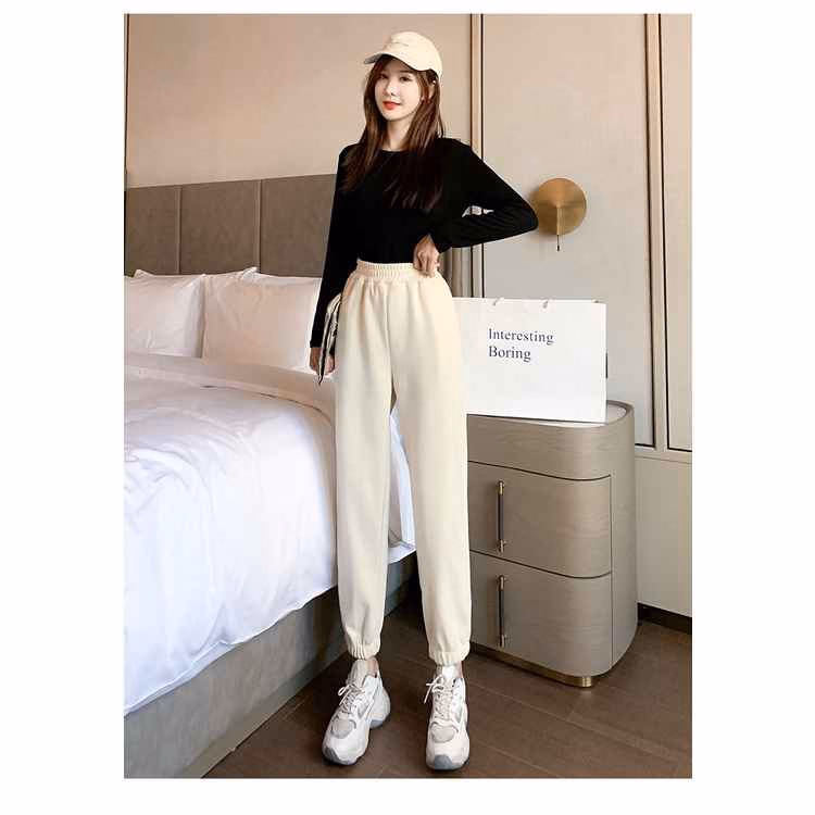 Quần Nhung Tăm Dày Đẹp Bo Chân Form Chuẩn - Diepchi Fashion - Ảnh 5