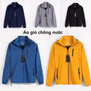 Áo Gió 2 Lớp Chống Nước Unisex Lót Lưới Cao Cấp - Diepchi Fashion