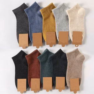 Combo 5 Đôi Tất Trơn Ngắn Cổ Unisex - Chipxinhxk