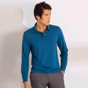 Áo Phông Dài Tay Cổ Đức Algapd041 - Aligro