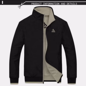 Áo Khoác Dù Nam Mặc 2 Mặt Thêu Chữ Anpai - Htm Fashion