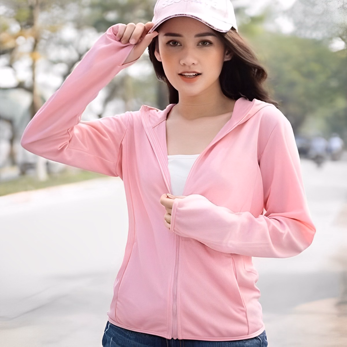 Áo Khoác Nhẹ Cho Nữ Mặc 4 Mùa Vải Thông Hơi - Diepchi Fashion - Ảnh 7