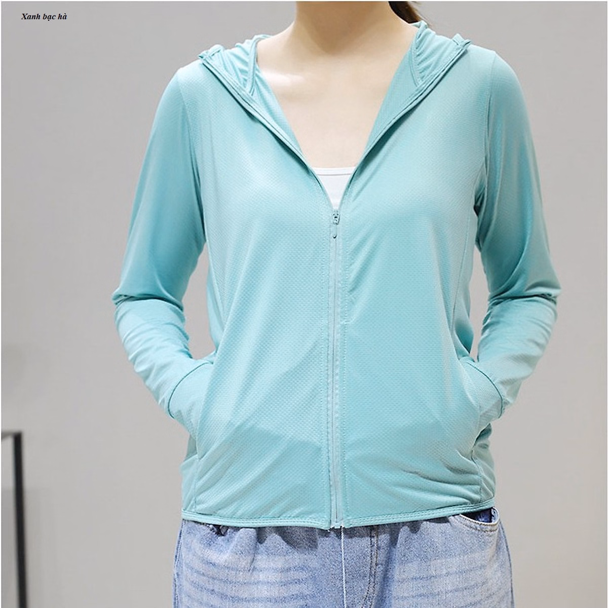 Áo Khoác Nhẹ Cho Nữ Mặc 4 Mùa Vải Thông Hơi - Diepchi Fashion - Ảnh 4