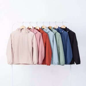 Áo Gió Nữ 2 Lớp Chống Nước In Chữ Dọc Cao Cấp - Diepchi Fashion