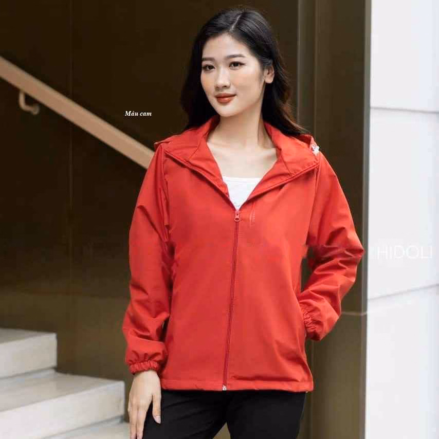 Áo Gió Nữ 2 Lớp Chống Nước In Chữ Dọc Cao Cấp - Diepchi Fashion - Ảnh 7