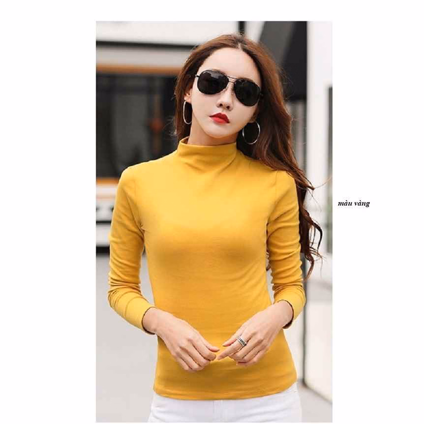 Áo Giữ Nhiệt Nữ Lót Nỉ Mềm Ấm - Diepchi Fashion - Ảnh 3