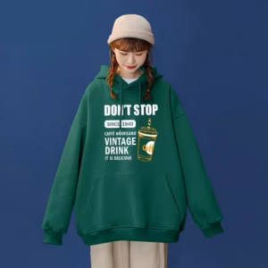 Áo Hoodie Don'T Stop Nam Nữ Form Rộng Đẹp - Be Yourself