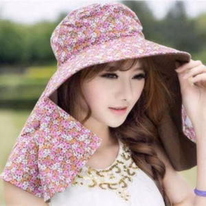 Mũ Chống Nắng Thô 2 Lớp Viền Rộng Chống Nắng Tuyệt Đối - Dmastore