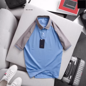 Áo Polo Nam Phối Tay Trơn Với Chất Cotton Dày Dặn Lên Dáng Cực Chuẩn - Chipxinhxk