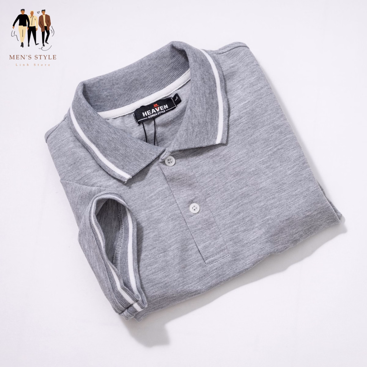 Áo Polo Nam Viền Cổ, Tay Bo - Men'S Style - Ảnh 4