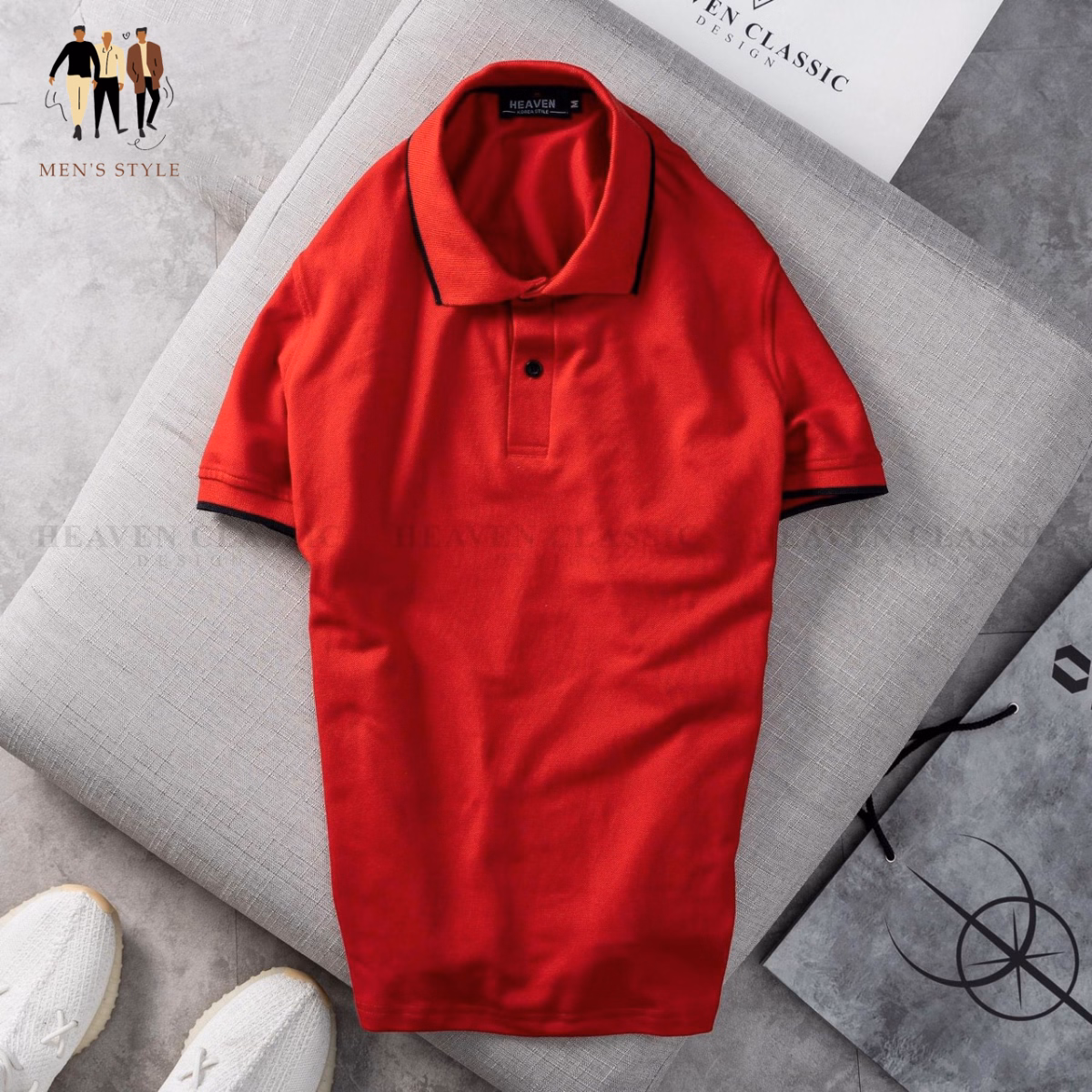 Áo Polo Nam Viền Cổ, Tay Bo - Men'S Style - Ảnh 7