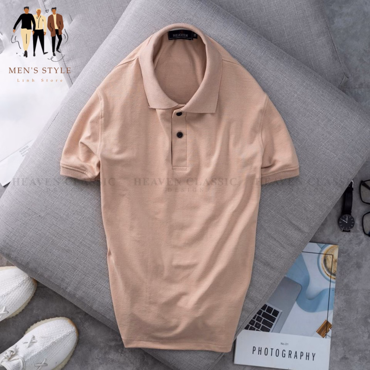 Áo Polo Nam Trơn, Dáng Slim - Men'S Style - Ảnh 5