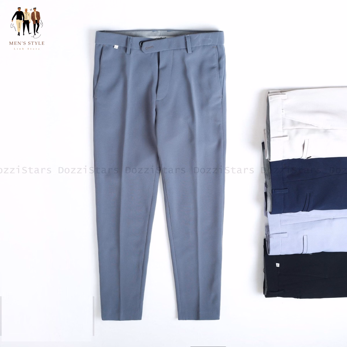 Quần Âu Nam Vải Tuyết Mưa - Men'S Style - Ảnh 5
