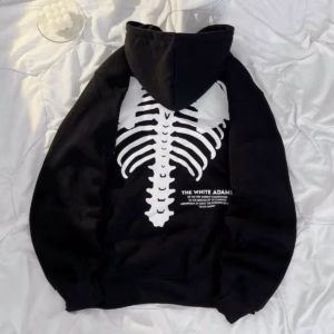 Áo Hoodie Nam Nữ Chất Nỉ In Hình Xương Cá Tính - Golden Dream