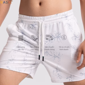 Quần Short Tropical Heat Transfer Printing Slimfit No 068 - Basic Plus