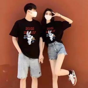 Áo Thun Tay Lỡ Unisex In Hình Thỏ Siêu Chất - Chốt Đi Store