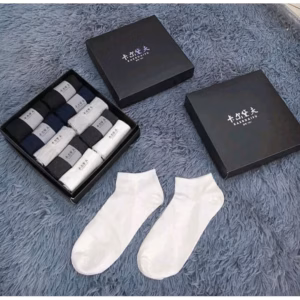 Hộp 10 Đôi Tất Nam Xuất Nhật Khử Mùi Kháng Khuẩn Cao Cấp - Dmastore