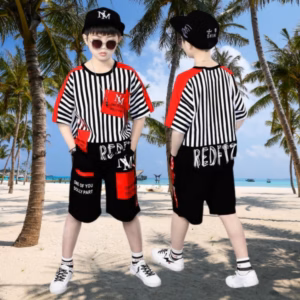 Bộ Quần Áo Bé Trai Quần Short Style Cool Chất Vải Cotton Cao Cấp Mịn Mát Ad1203 - Zinpro