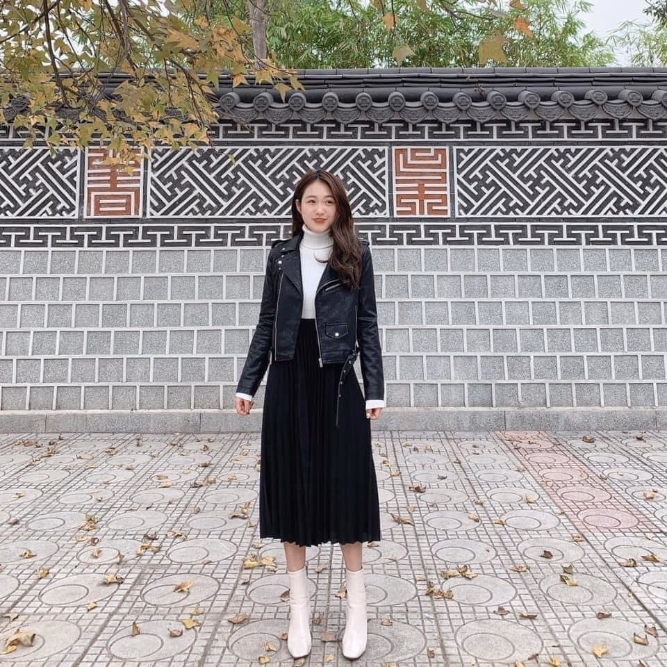 Chân Váy Dập Ly Cát Hàn Style Thời Trang Hiện Đại, Cá Tính - Chipxinhxk - Ảnh 5