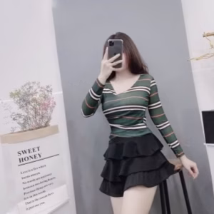 Chân Váy Xòe 3 Tầng Có Quần Trong, Chân Váy Ngắn Cá Tính Năng Động Mặc Đi Chơi, Đi Dự Tiệc - Dmastore