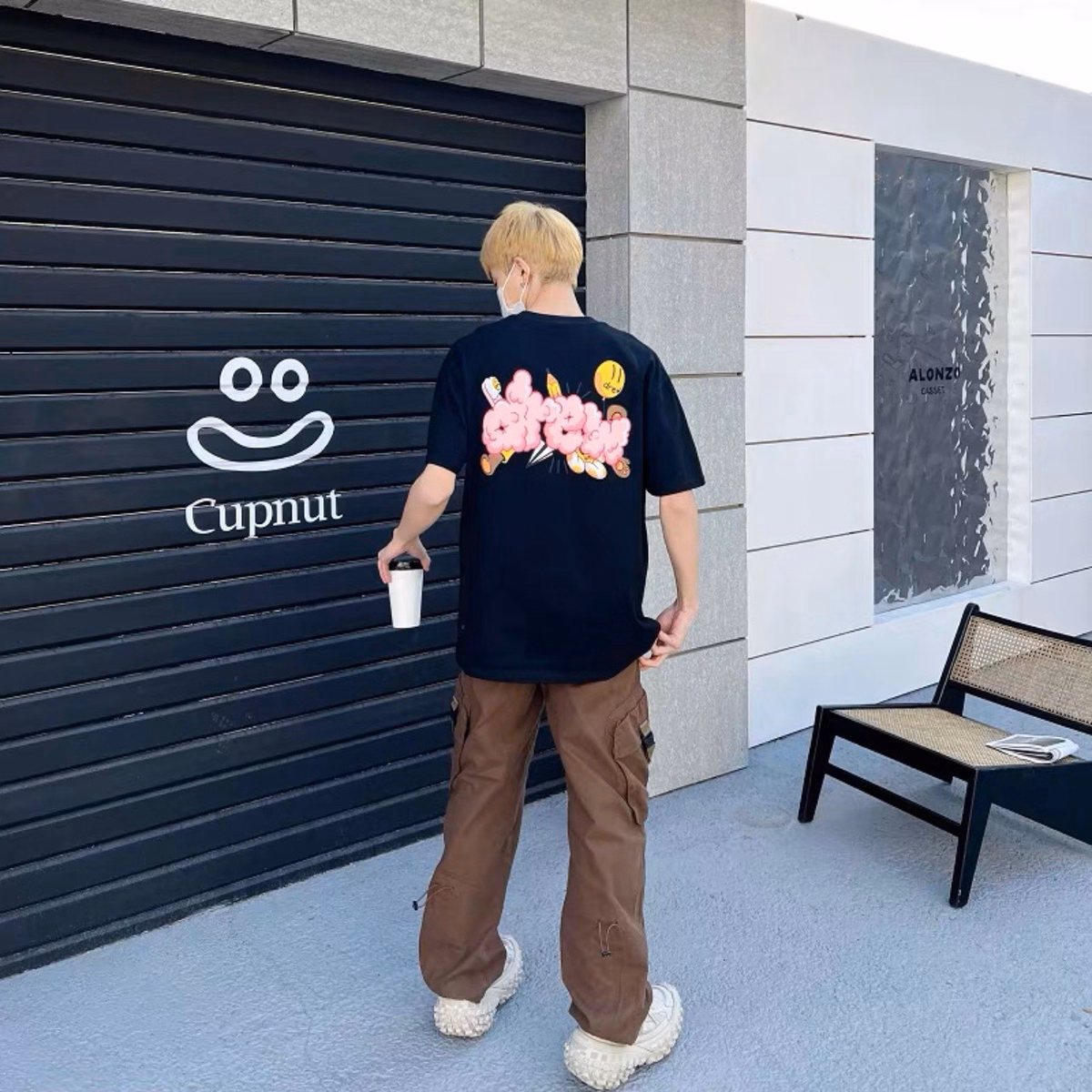 Áo Thun Tay Lỡ Unisex Mã Drew Mịn Mát Thấm Hút Mồ Hôi - Chốt Đi Store - Ảnh 4