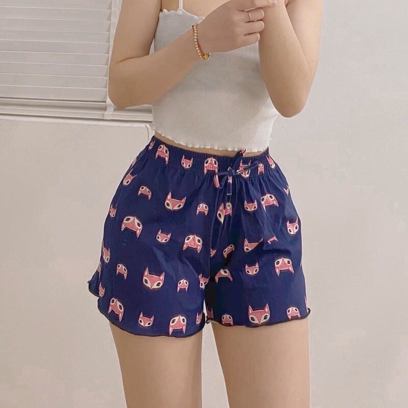 Quần Short Cotton Thái Mặc Nhà Nhiều Họa Tiết Shctt - Diepchi Fashion - Ảnh 3