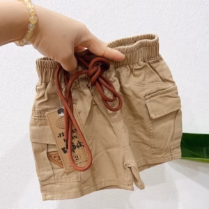 Quần Cộc Kaki Cho Bé Trai Size 10-30Kg (Paris) - Be Yourself