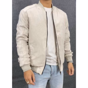 Áo Khoác Nam Da Lộn Bomber Tay Chun Cao Cấp 4 Màu Giữ Nhiệt Tốt Phong Cách Thời Trang Tx03 - Chốt Đi Store