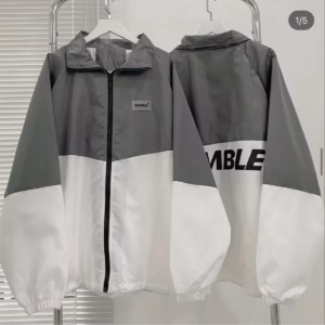 Áo Khoác Dù Nam Nữ Cổ Bẻ In Chữ Dumble Phối Màu Sắc Nét Tp279 - Golden Dream