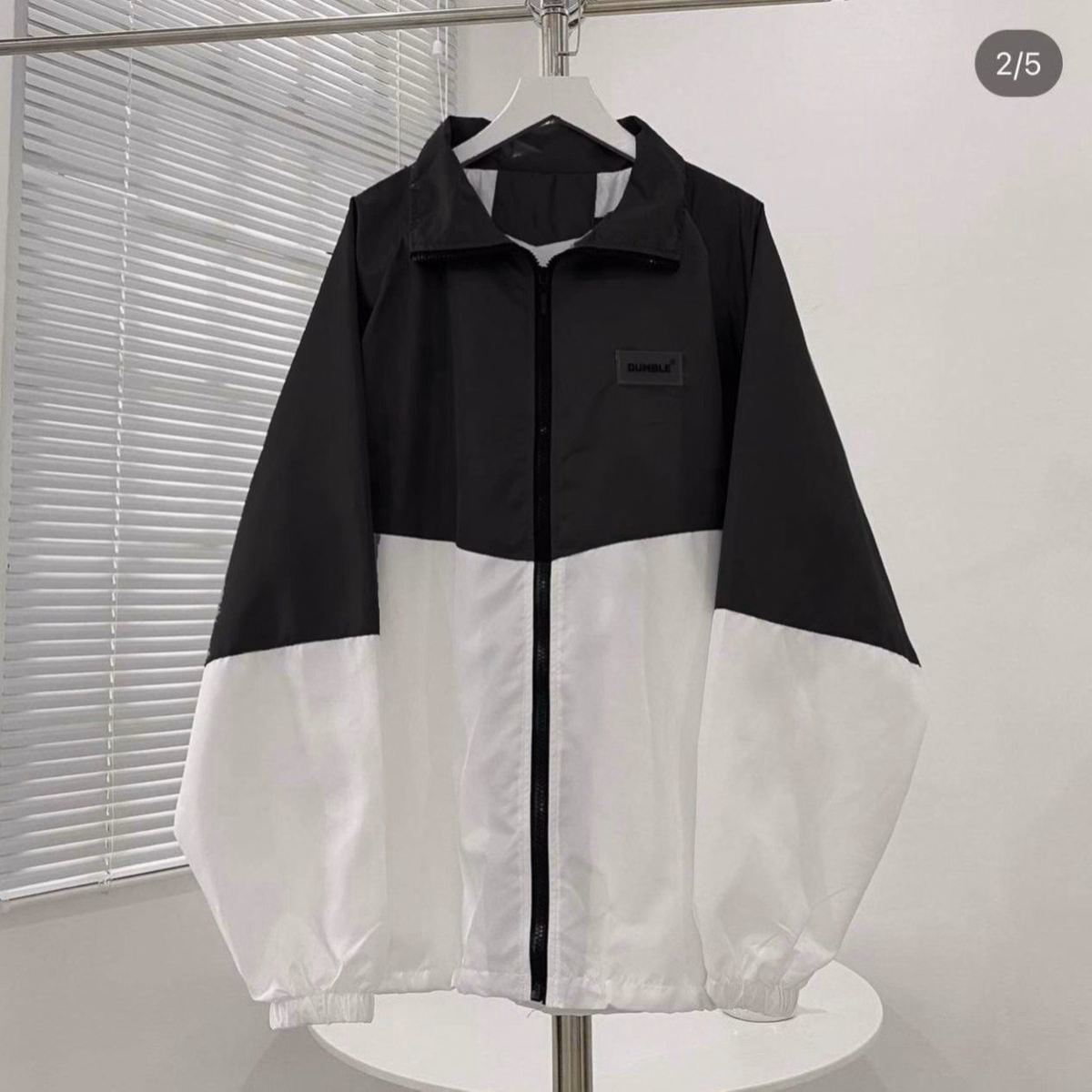 Áo Khoác Dù Nam Nữ Cổ Bẻ In Chữ Dumble Phối Màu Sắc Nét Tp279 - Golden Dream - Ảnh 5