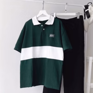 Áo Polo Unisex, Áo Thun Có Cổ Nam Nữ Tay Lỡ Form Rộng Wsz