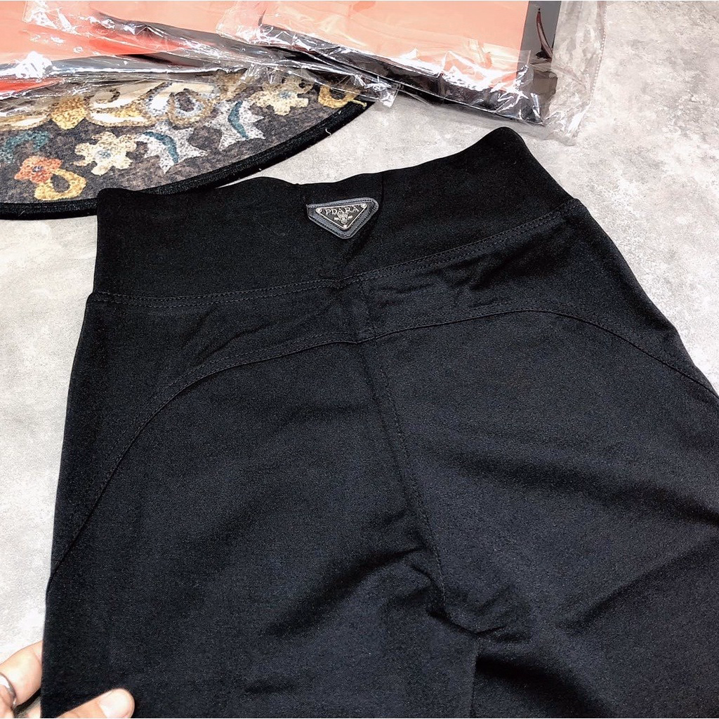 Quần Legging Nữ Cạp Cao Gen Bụng Phối Tag Tam Giác Ở Cạp Quần Qlgtg - Chipxinhxk - Ảnh 6