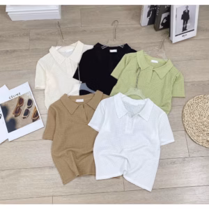 Áo Phông Nữ Ngắn Tay Chất Xốp Thông Hơi Mặc Thoáng Mát Aplxp - Chipxinhxk