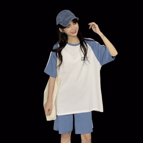 Bộ Đùi Nữ, Set Ngủ Nữ Chữ Hàn - Ảnh 2