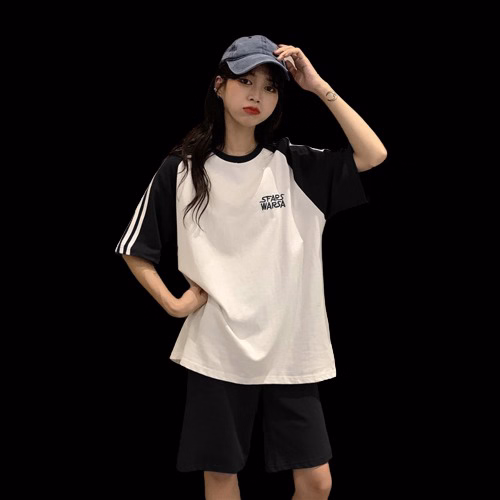 Bộ Đùi Nữ, Set Ngủ Nữ Chữ Hàn - Ảnh 3