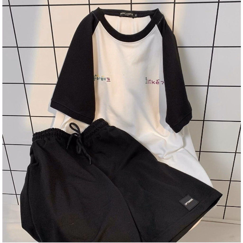 Bộ Đùi Nữ, Set Ngủ Nữ Chữ Hàn - Ảnh 5