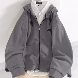 Áo Khoác Nỉ, Áo Hoodie Form Rộng Mũ 2 Lớp Chất Nỉ Cotton Logo Thenoal - Xưởng May Thu Bio