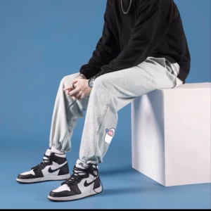 Quần Dài Jogger Thể Thao Nam Nữ In Hình Cá Mập Có Dây Rút Siêu Chất - Htm Fashion