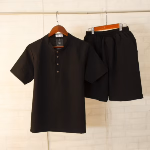 Bộ Đũi Nam Cổ Tròn Chất Vải Đũi Thái Loại Dày Đẹp Hàng Hot Trend Chất Phong Cách Tx09 – Chốt Đi Store