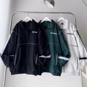 Áo Khoác Dù Nữ Unisex In Chữ Symboli Sắc Nét Siêu Xinh Tp820 - Golden Dream