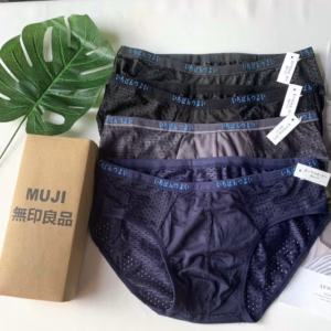 Quần Lót Nam Chéo Muji Thông Hơi Kháng Khuẩn- Happy Fashion Store