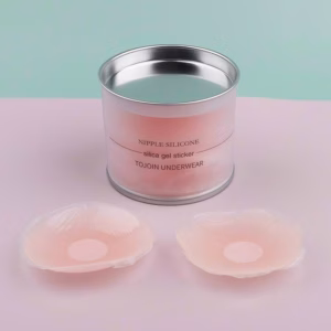 Miếng Dán Ngực Silicon, Hộp 5 Cặp Siêu Dính Tái Sử Dụng Được Nhiều Lần - Happy Fashion Store