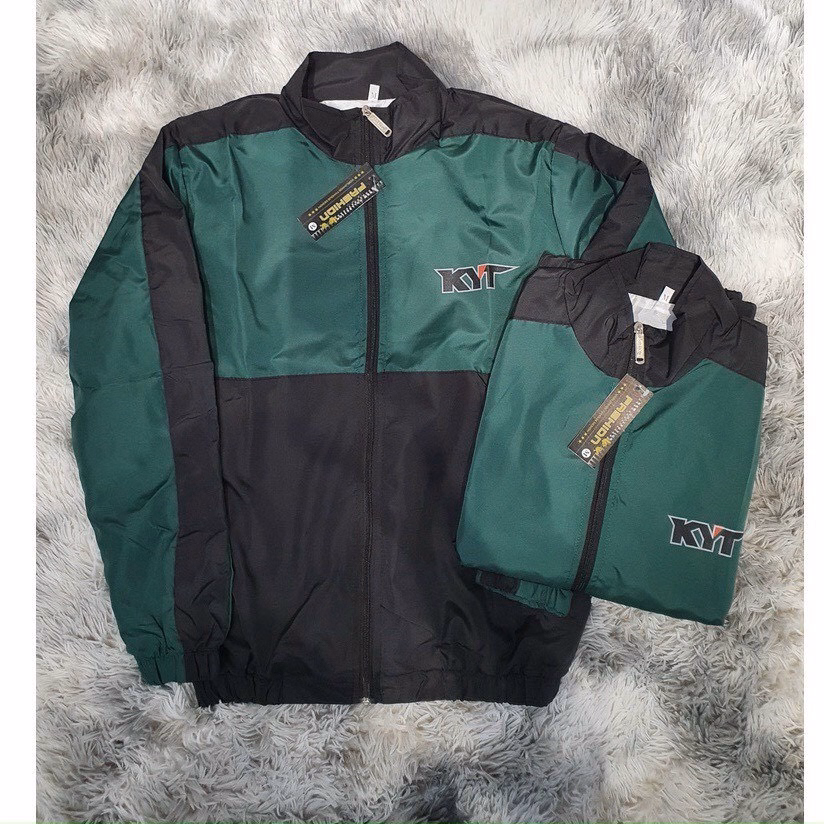 Áo Khoác Dù Nam Nữ Chất Vải Gió 2 Lớp Form Rộng Cổ Đứng Cao Cấp Màu Xanh Sht01 - Minh Hà House