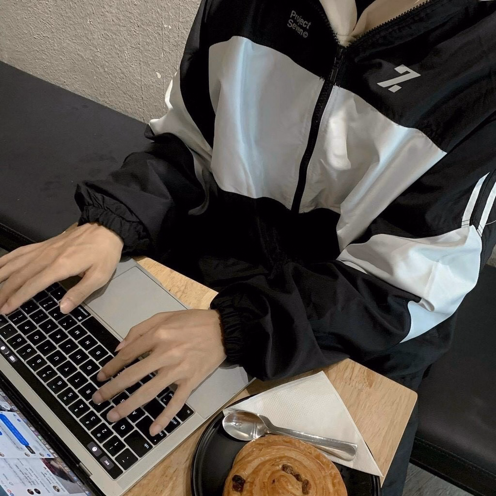 Áo Khoác Dù Nam Nữ Zzia Chất Vải Gió 2 Lớp Form Rộng Chạy Sọc Tay Cao Cấp Màu Đen Sht03 - Minh Hà House - Ảnh 6