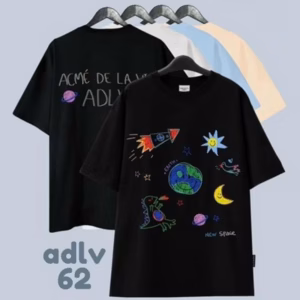 [Adlv62] - Áo Thun Tay Lỡ Unisex Adlv In Hình Siêu Đẹp, Áo Thun Nam Nữ Chất Liệu 100% Cotton Cao Cấp Mịn Mát Thấm Hút Mồ Hôi - Chốt Đi Store