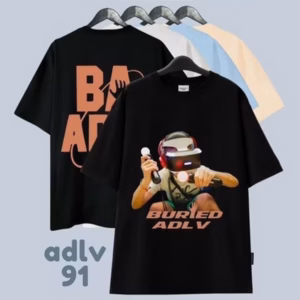 Áo Thun Nam Nữ Tay Lỡ Unisex Adlv In Hình Siêu Đẹp Chất Liệu 100% Cotton Cao Cấp Mịn Mát Thấm Hút Mồ Hôi (Adlv91) - Chốt Đi Store